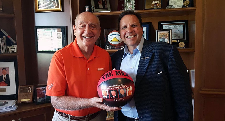 Don With Dick Vitale