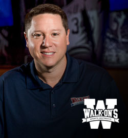CEO of Walk-On’s Sports Bistreaux Brandon Landry asks: What is your underdog story?