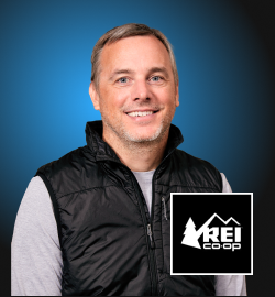 REI COO Cameron Janes’ coach told him, “If you have to dig a ditch, you might as well whistle while you do it.’’